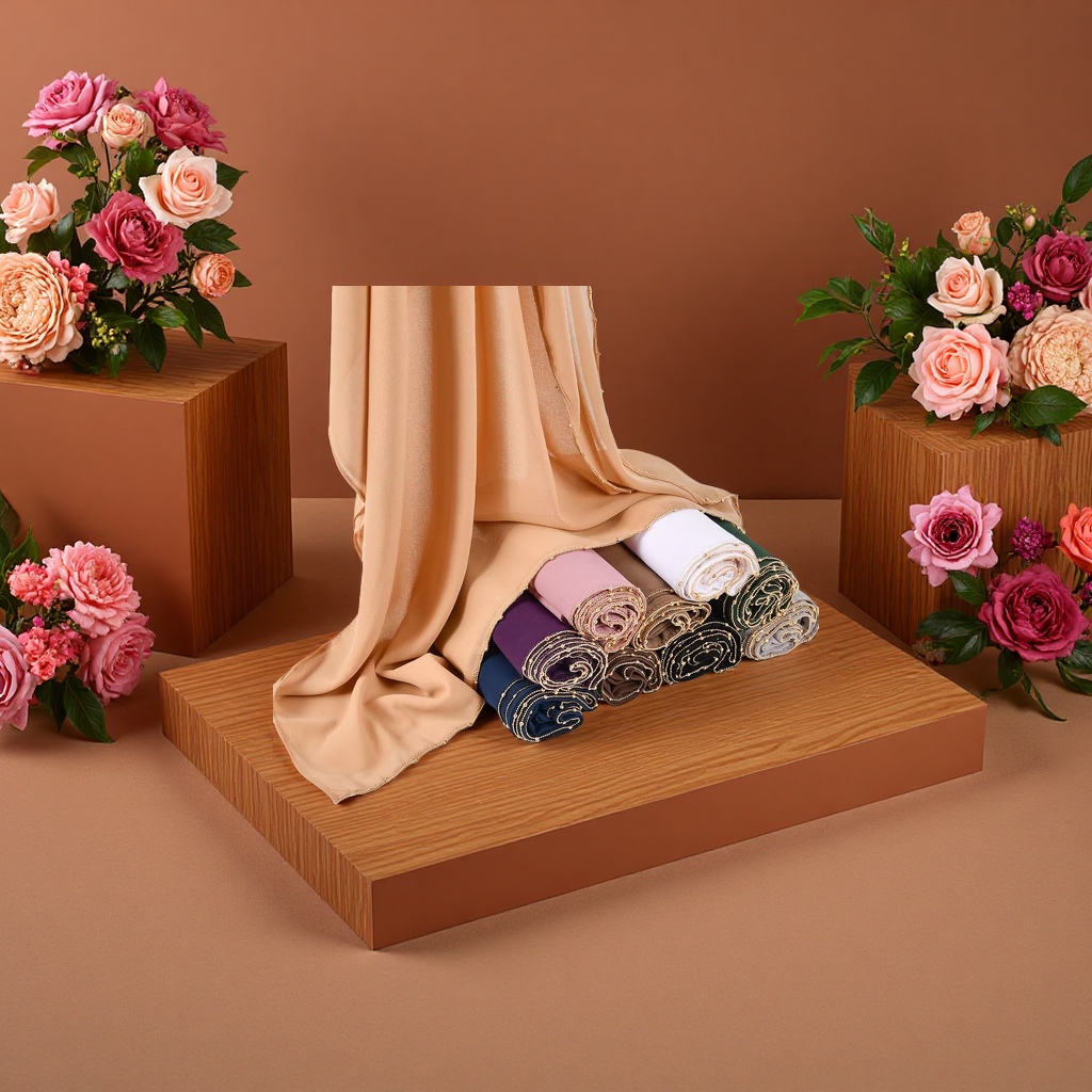 Cashmere scarf is warm, thick and fashionable for women in winter. It is versatile, elegant and slimming details Picture