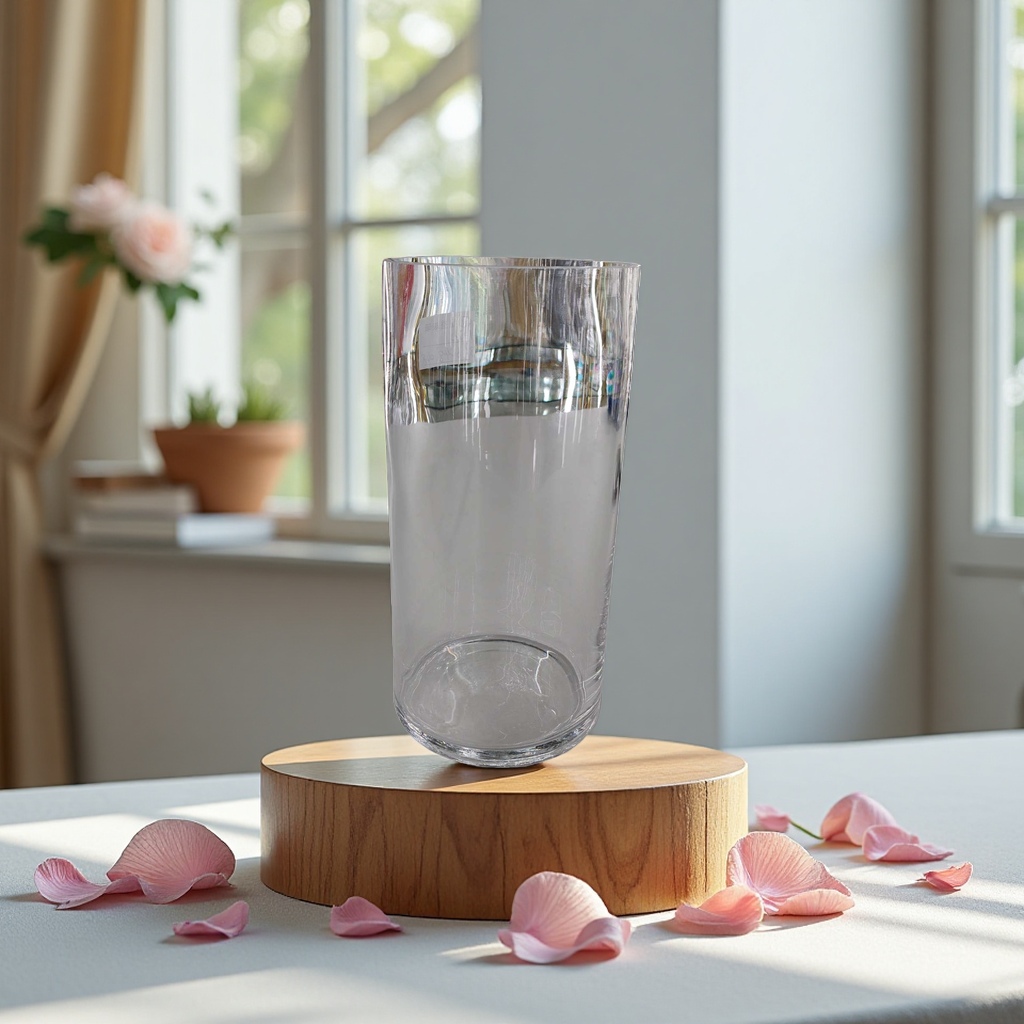 Plain ceramic vases, ecological bottles, acrylic vases, simple home decorations Application Scenario