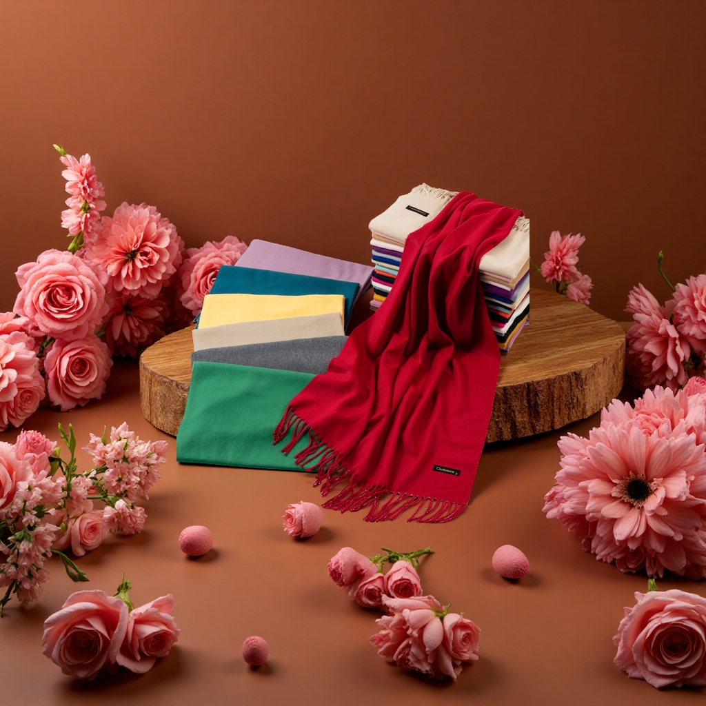 Thick and warm cashmere scarf for women, fashionable and versatile long scarf for autumn and winter 135142247 Specification image