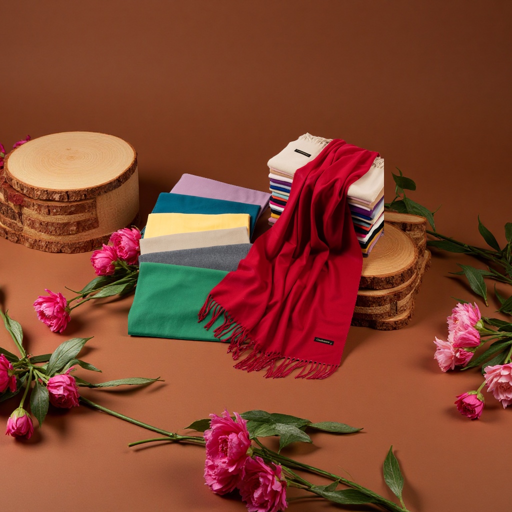 Thick and warm cashmere scarf for women, fashionable and versatile long scarf for autumn and winter 135142247 details Picture