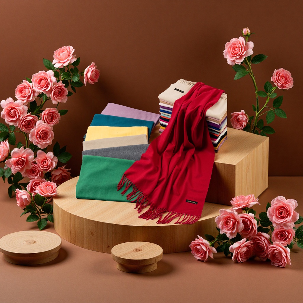 Thick and warm cashmere scarf for women, fashionable and versatile long scarf for autumn and winter 135142247