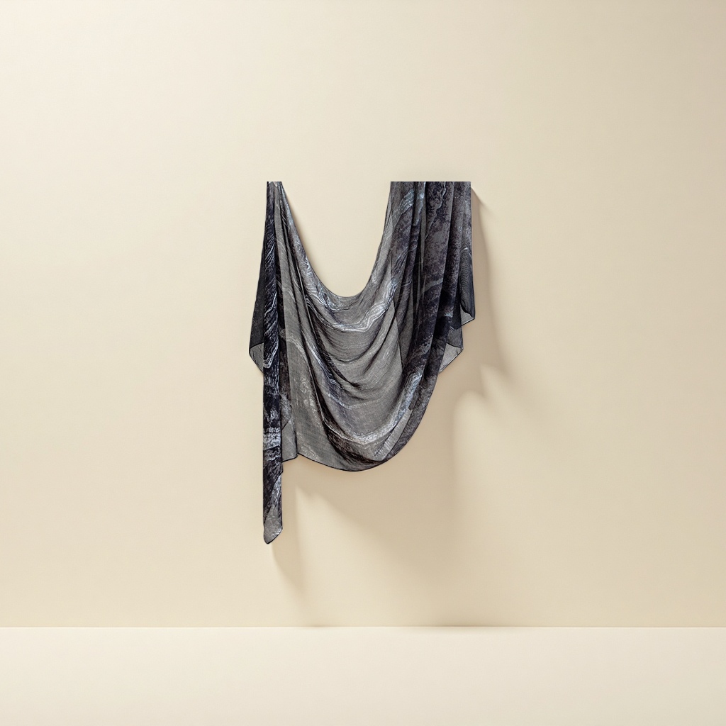 Cashmere scarf is warm and thick, a fashionable winter scarf for women, elegant and versatile, a classic style Specification image
