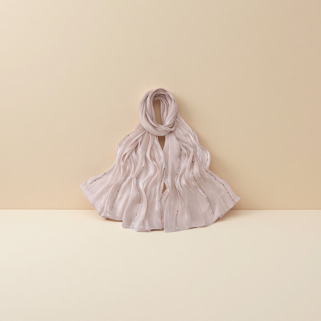Thickened cashmere scarf for warmth, a fashionable and versatile winter scarf for ladies. 135507761