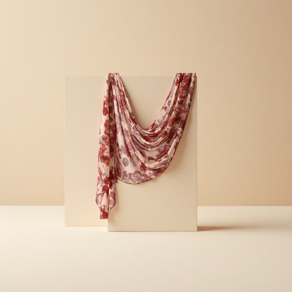 A thick, warm, fashionable and versatile long cashmere scarf for women in autumn and winter