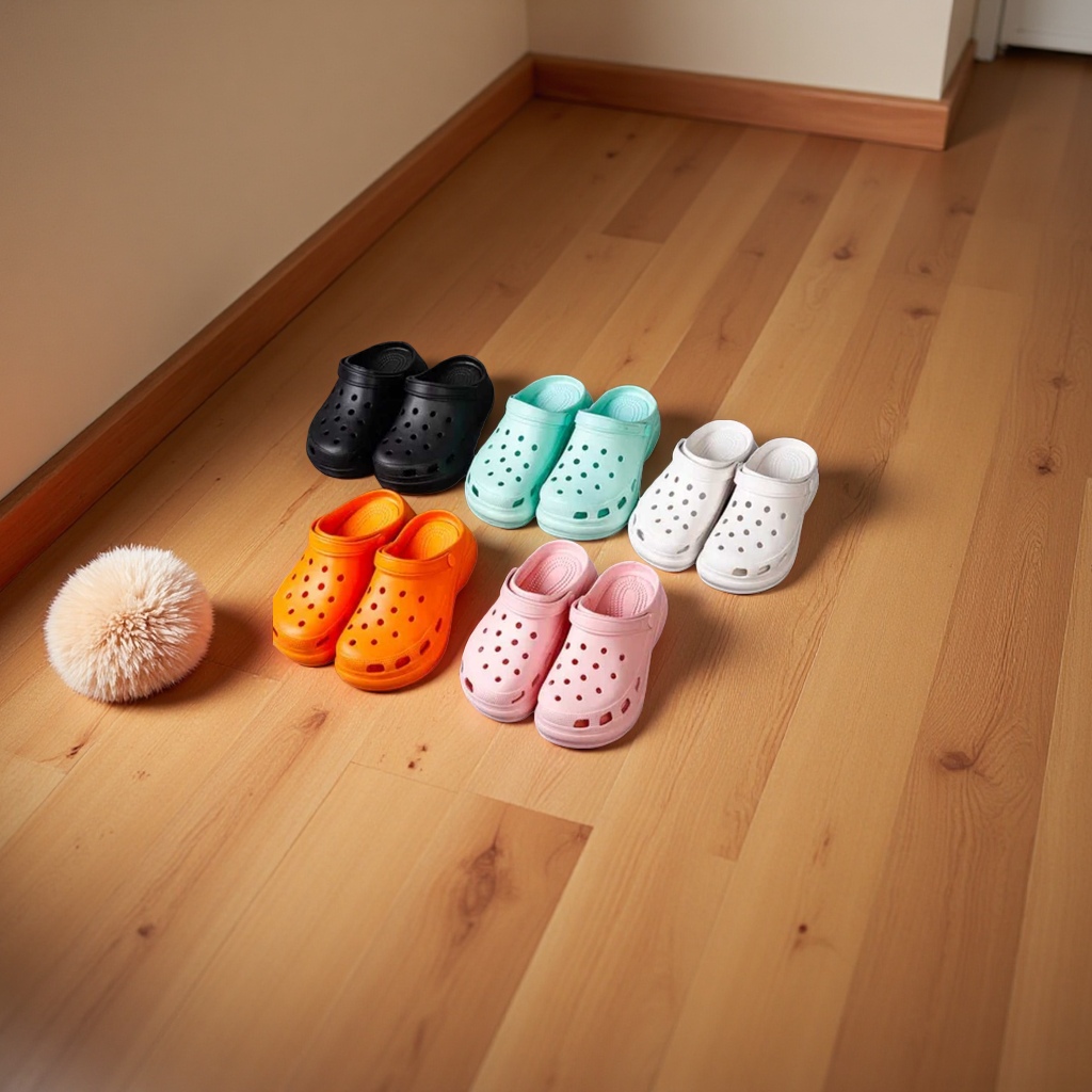 Anti-slip summer women's comfortable and breathable new crocs for home use Application Scenario