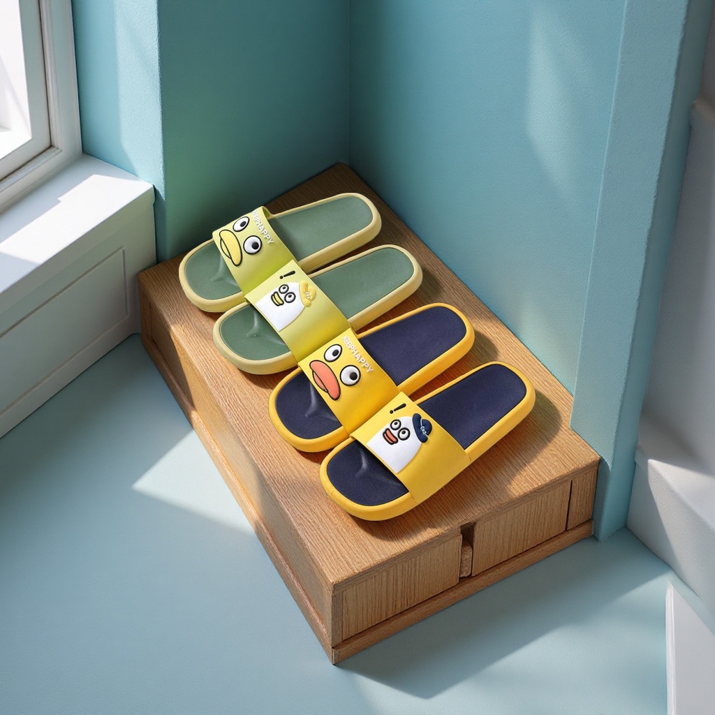 Anti-slip home casual plastic slippers for women in summer, comfortable and breathable new style