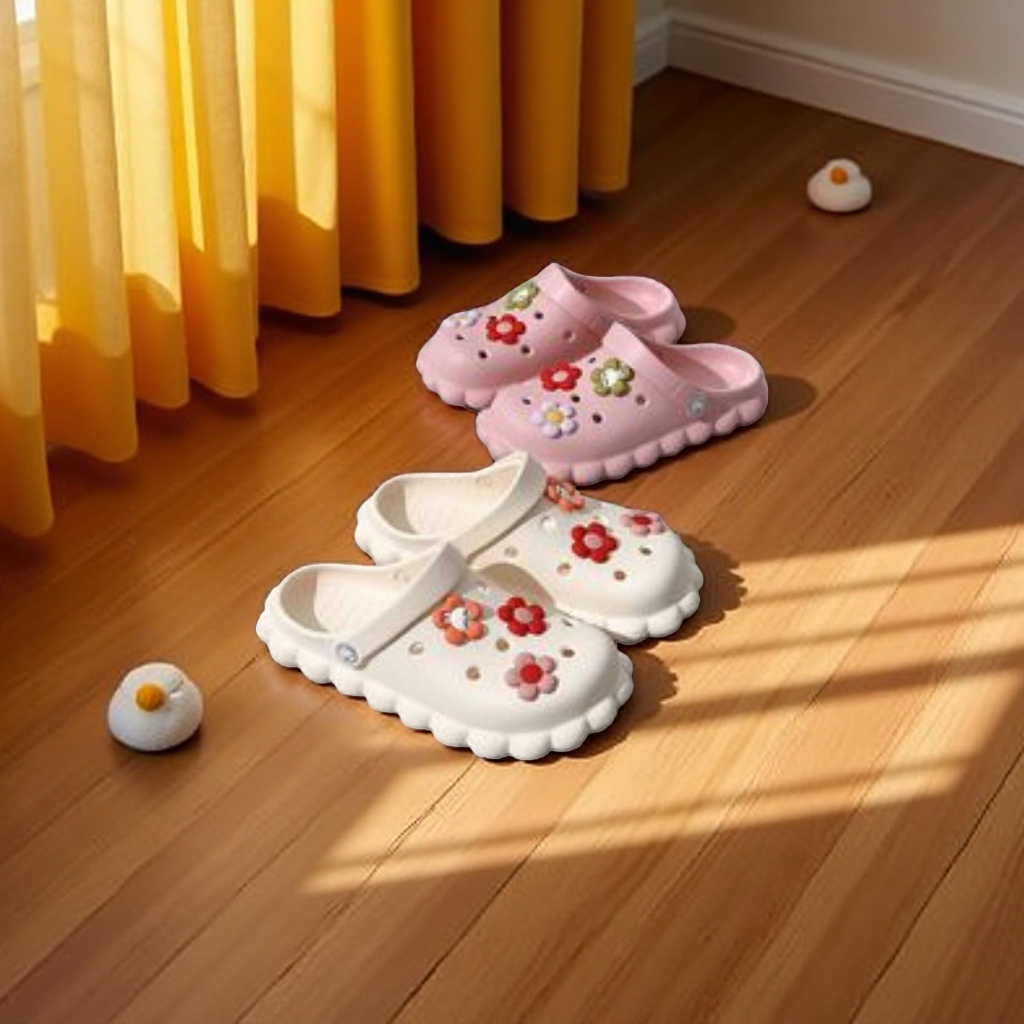 Summer women's home slippers, comfortable and breathable new style Application Scenario