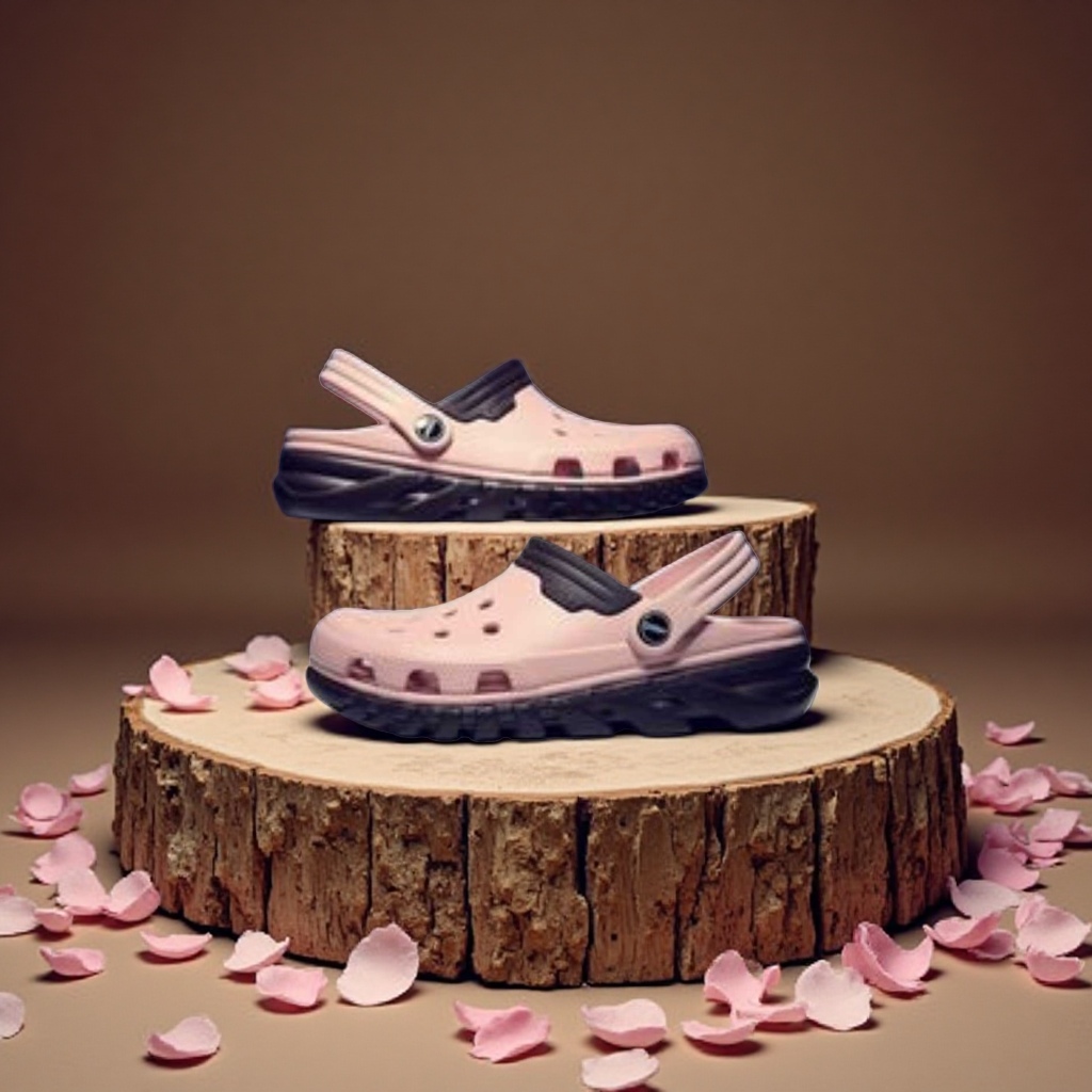 Anti-slip home crocs for women in summer are comfortable, breathable and refreshing for home use