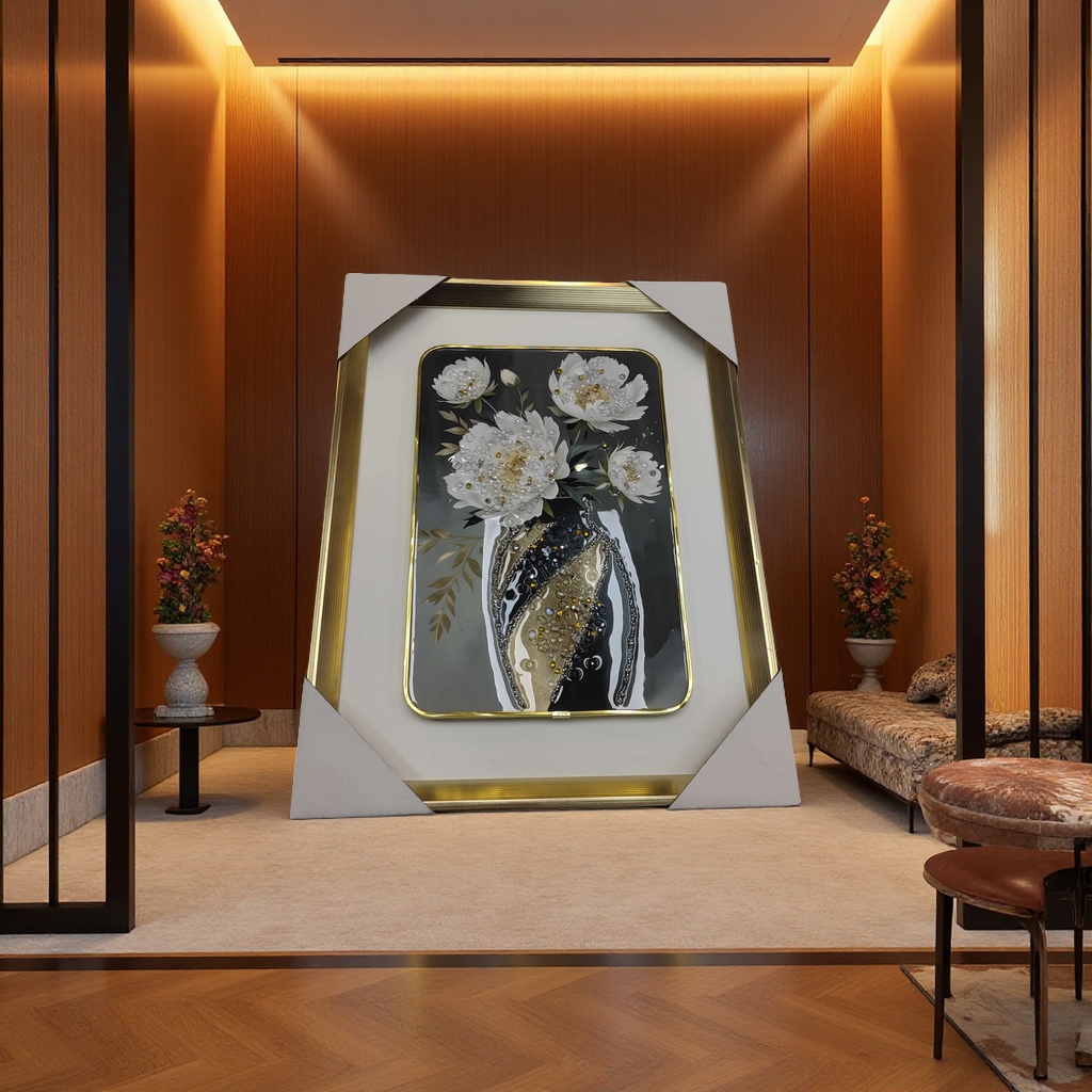 European-style background wall paintings, decorative paintings, PU cultural stones, home decoration building materials, simple style details Picture