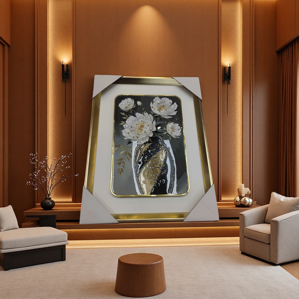 European-style background wall paintings, decorative paintings, PU cultural stones, home decoration building materials, simple style