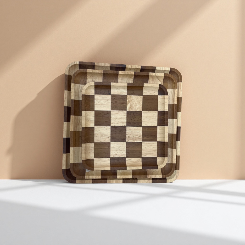 A Checkerboard Square Set Of Three Application Scenario