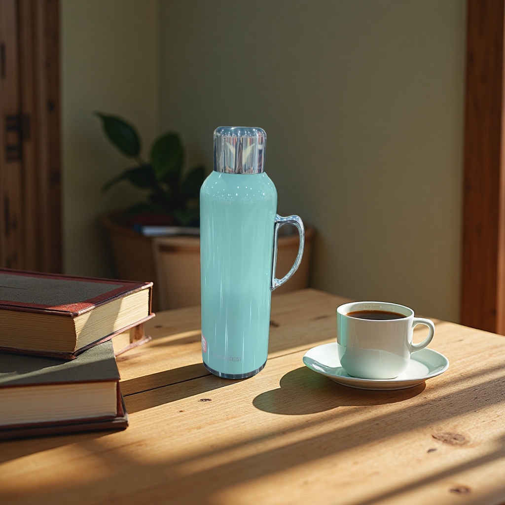 保温瓶300ml 便携防漏不锈钢水壶带杯套保暖杯