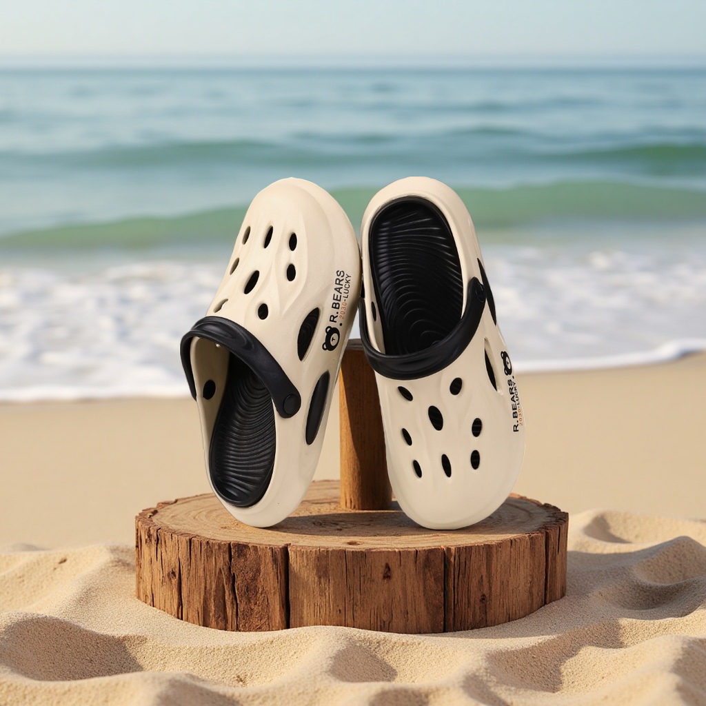 Anti-slip home crocs for women in summer, comfortable and breathable design for home use Specification image