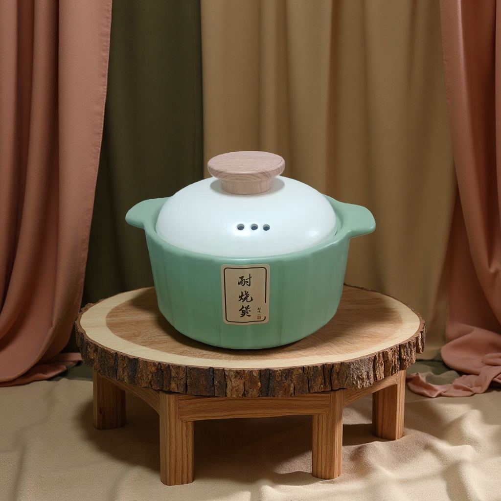 白色珐琅砂锅酒店专用炖锅1.5L151537445