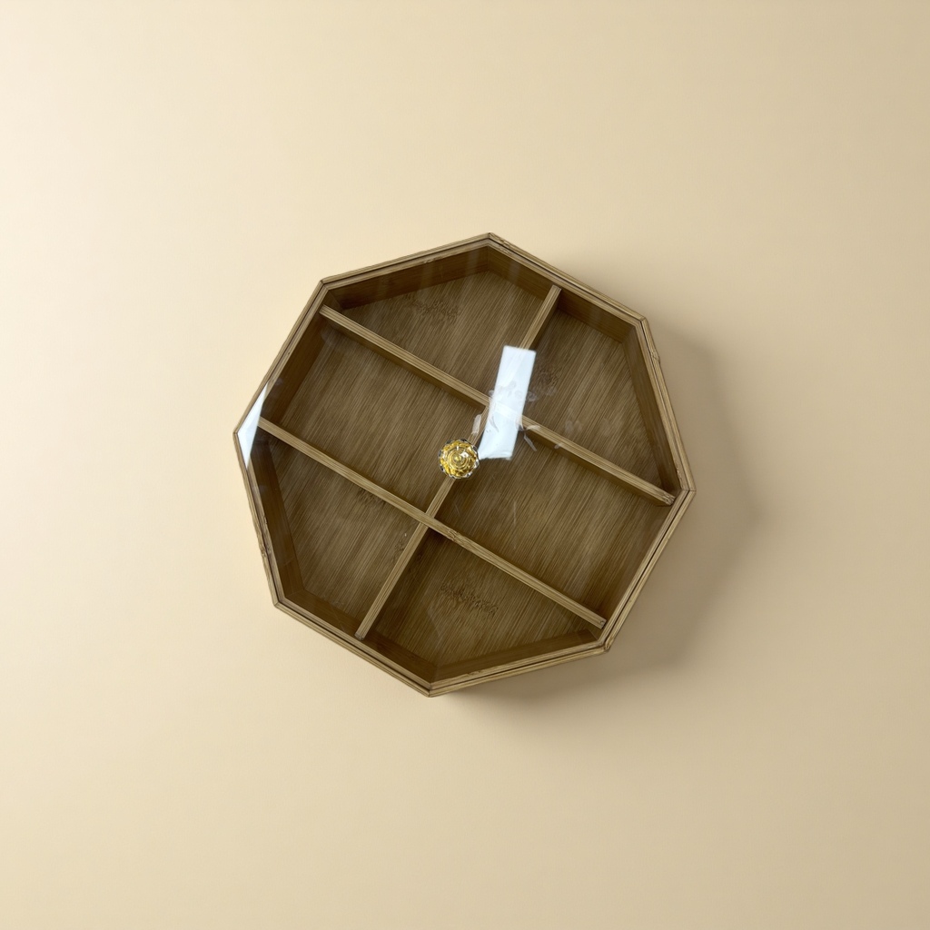 Bamboo-Patterned Regular Octagonal Six-Square Grid With 2.5 Covers details Picture