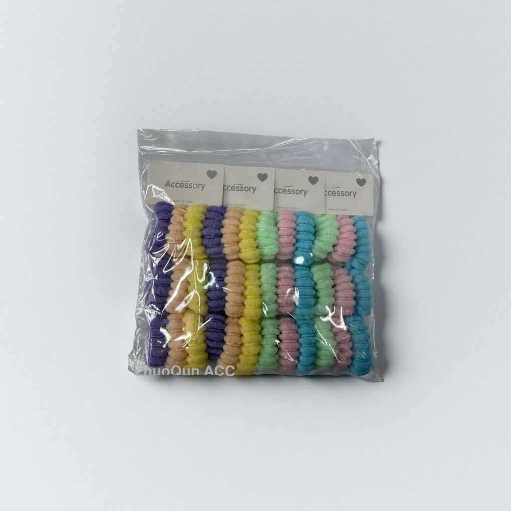 Three popular lantern rings for foreign trade, 36 pieces per pack. Hot sales towel rings, hair ties, hair accessories and hair bands