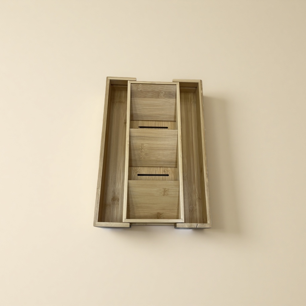 Three-Compartment Telescopic Knife And Fork Storage Box Application Scenario