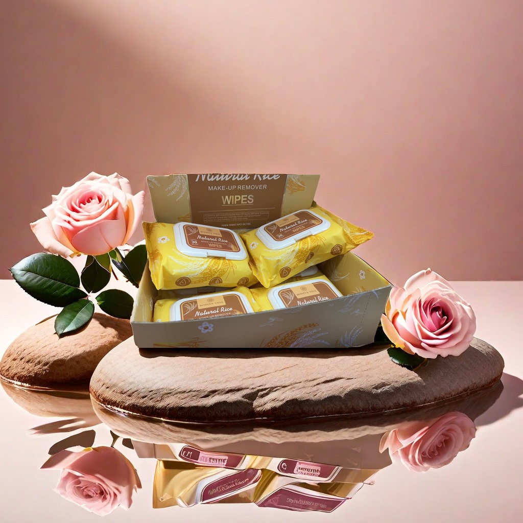 30 covered makeup remover wet wipes gently remove oil without irritation Specification image
