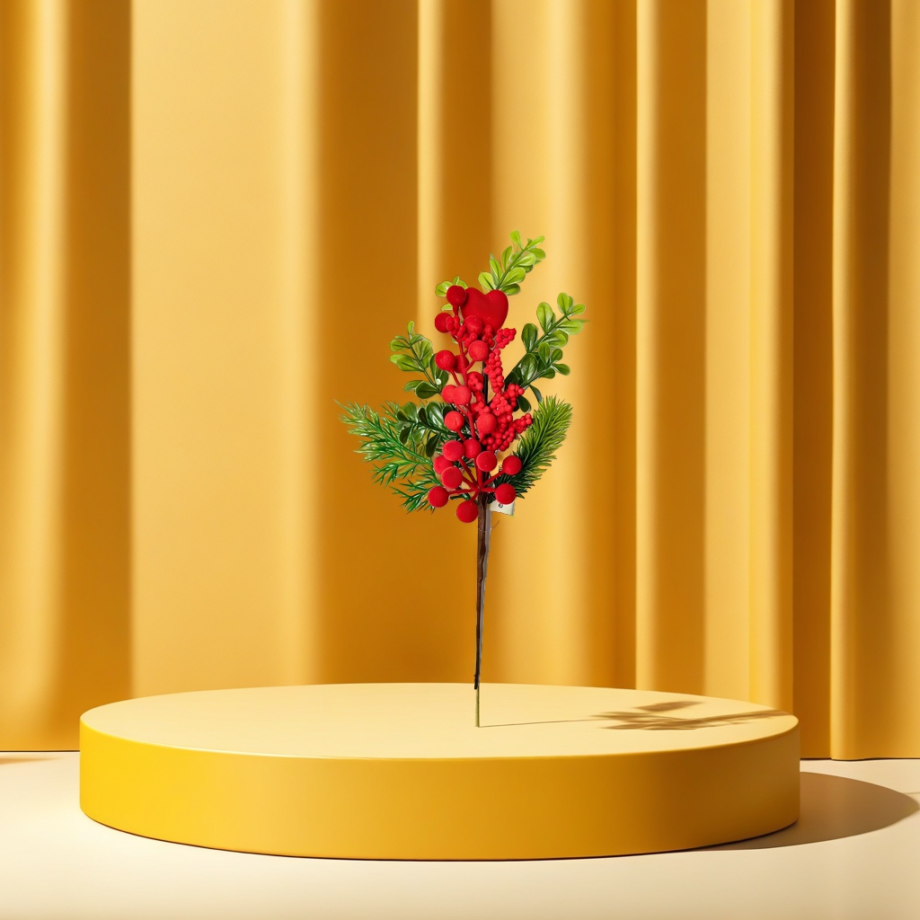Christmas bouquets with red flowers, festive decorative gifts, and excellent presents Application Scenario