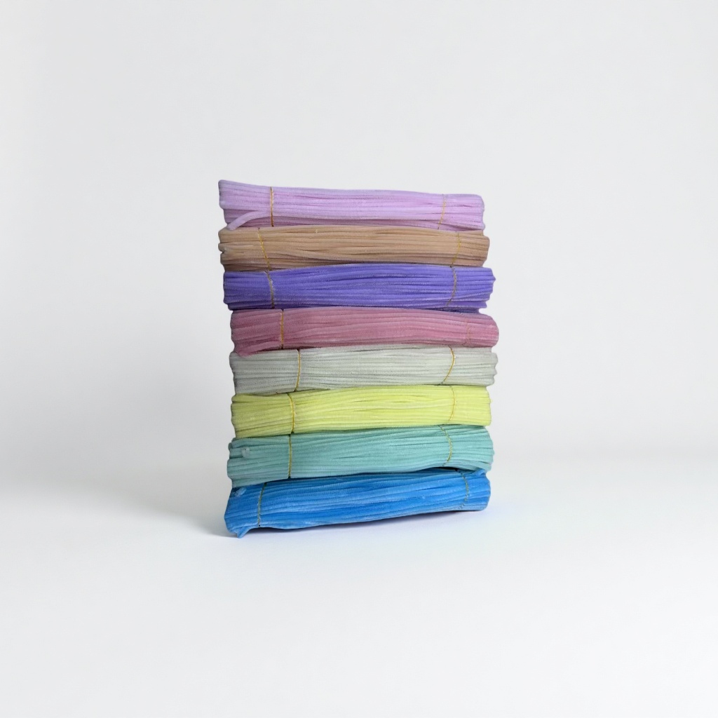 Colorful twisty rods for creative handmade business packaging Application Scenario