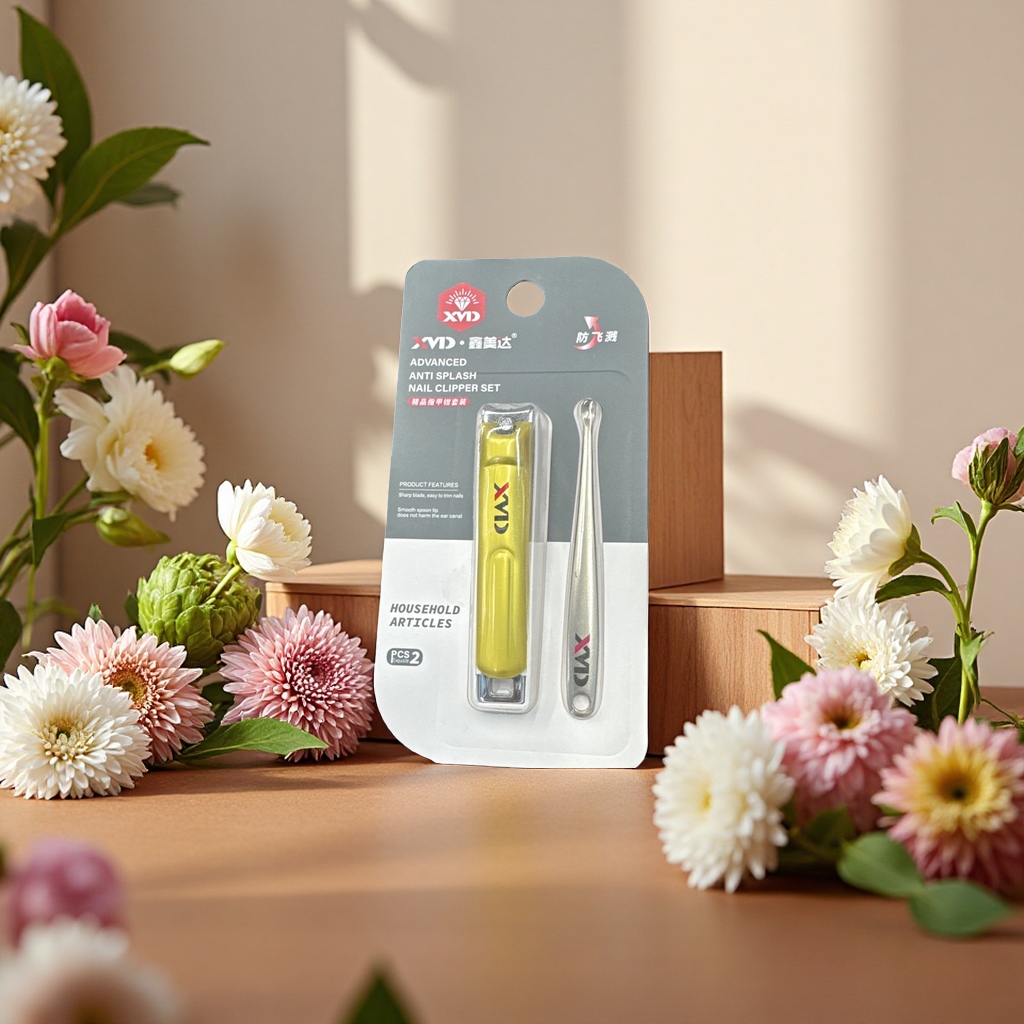 This nail clipper and ear spoon set is portable, compact, exquisite and practical for home and travel use details Picture