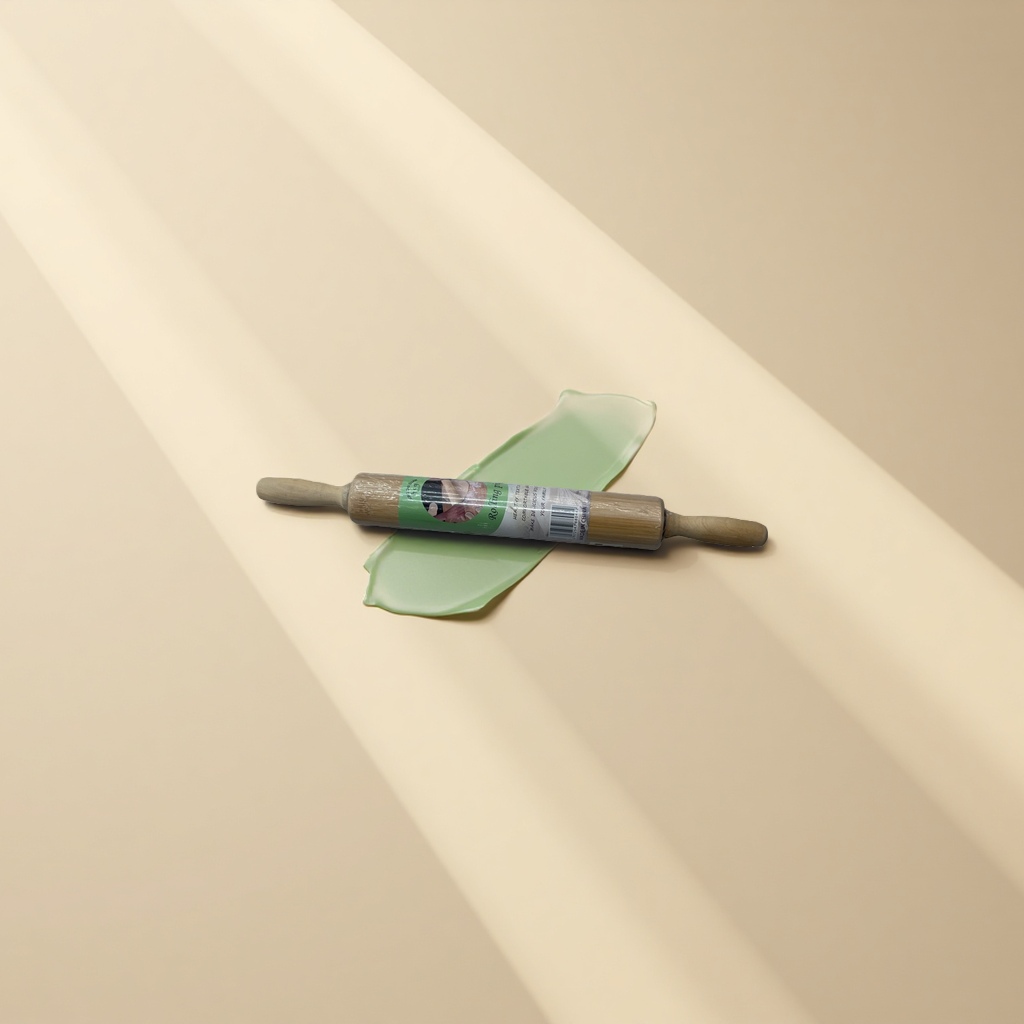 Bamboo Rolling Pin Specification drawing
