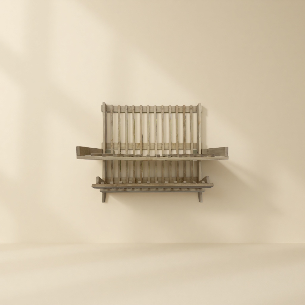 Multi-Layer Draining Of The Dish Rack Specification drawing
