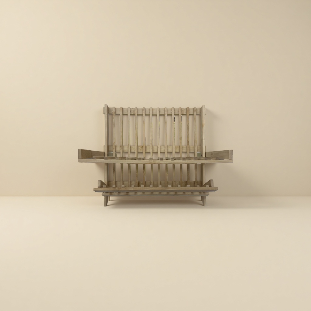 Multi-Layer Draining Of The Dish Rack Application Scenario
