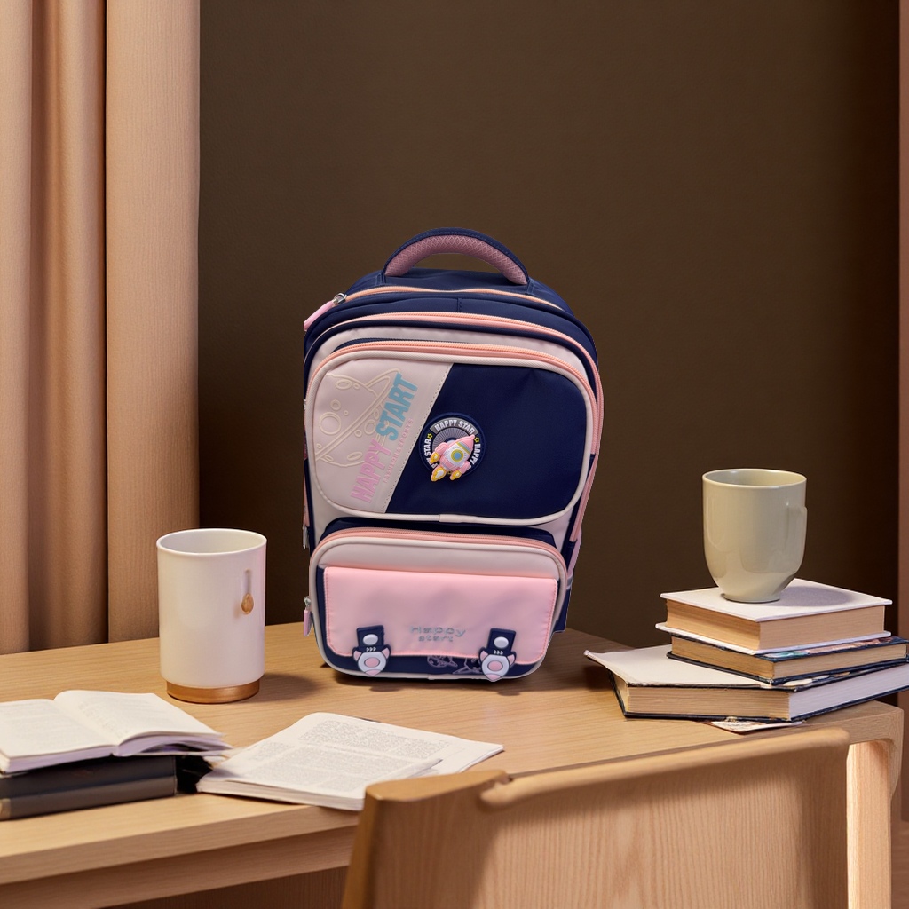Student backpack, commuting backpack, large-capacity water-resistant, lightweight and wear-resistant schoolbag, travel storage bag