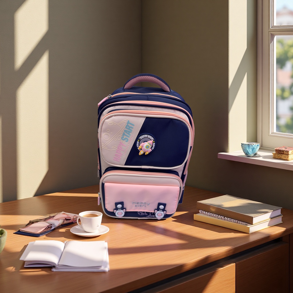 Student backpack, commuting backpack, large-capacity water-resistant, lightweight and wear-resistant schoolbag, travel storage bag Application Scenario