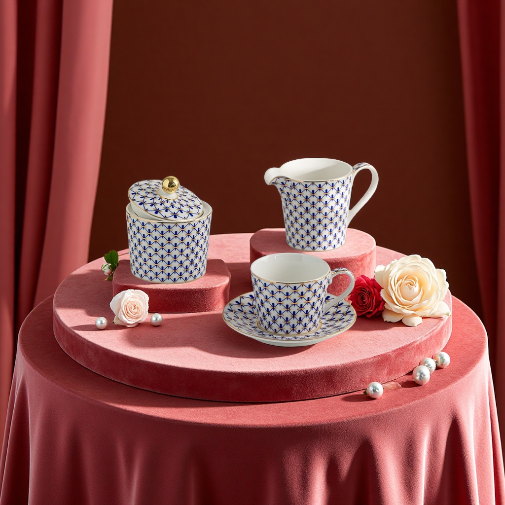 茶具/茶具套装/茶壶/套装五福茶具/高档茶具产品图