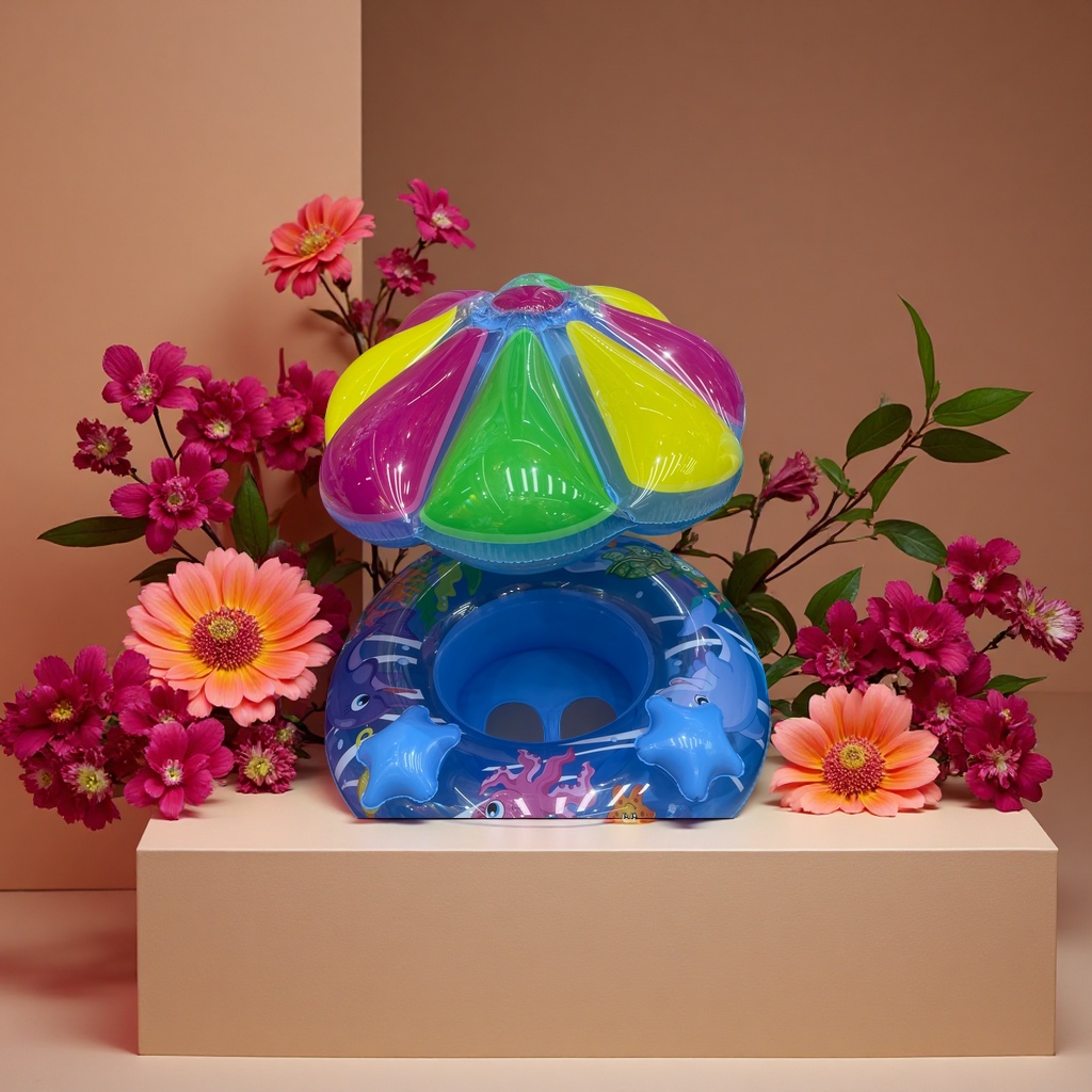游泳蘑菇艇细节图