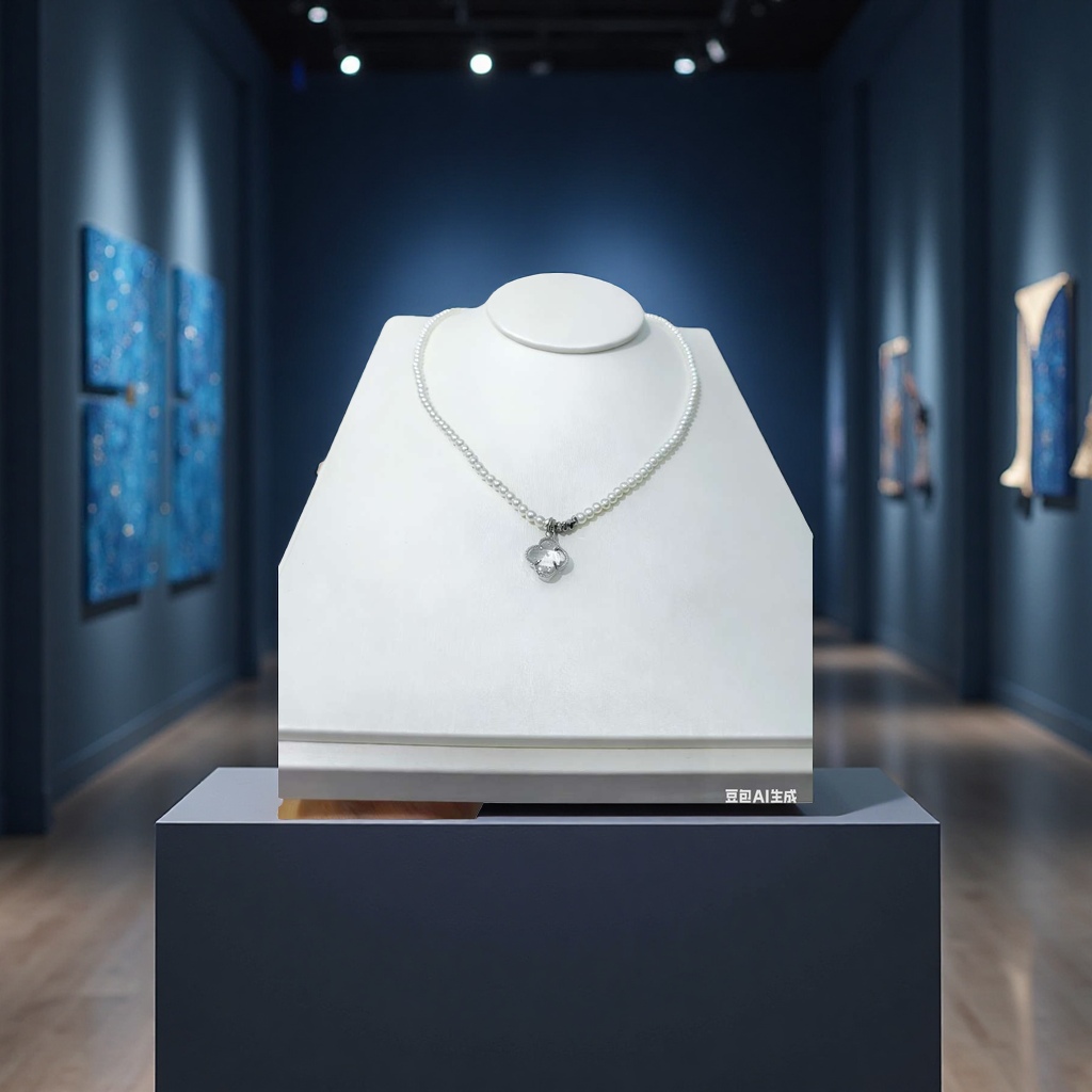 This trendy collarbone necklace is a simple and versatile women's light luxury accessory with a classic design