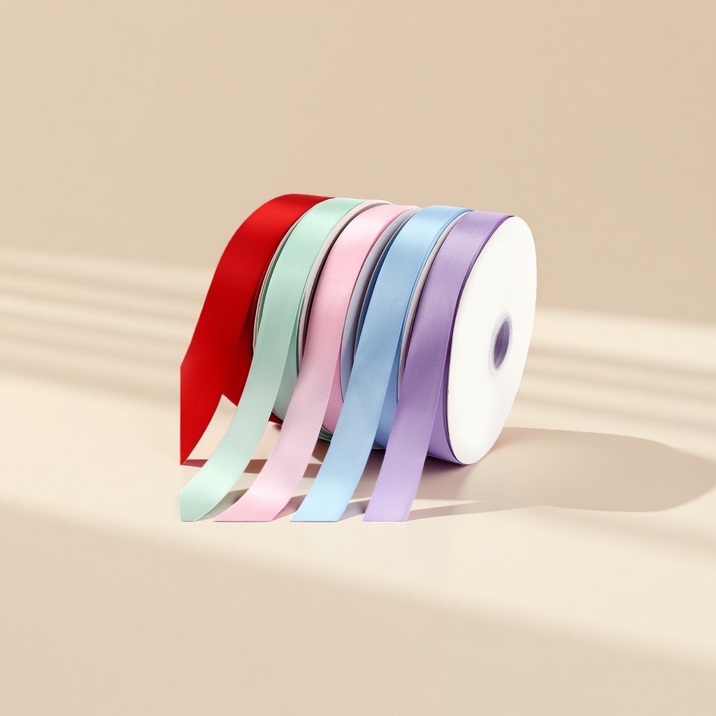 Ribbon woven ribbed elastic edge wrapping tape is available in various specifications Specification image