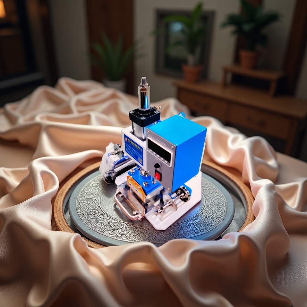 The small hot stamping machine has been upgraded to an automatic function. details Picture