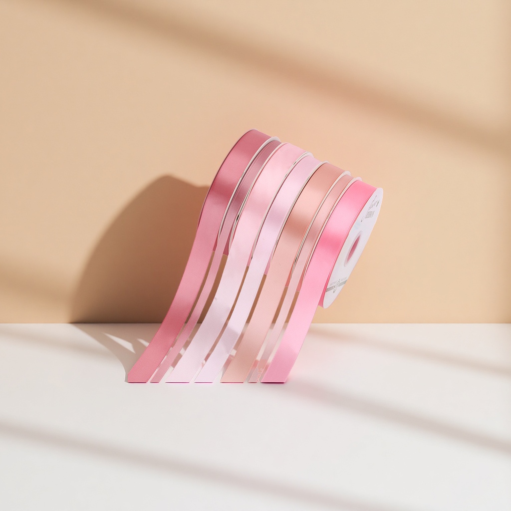 Solid-color polyester ribbon ribbon cake decoration birthday gift packaging gift box flower ribbon ribbon ribbon Specification image