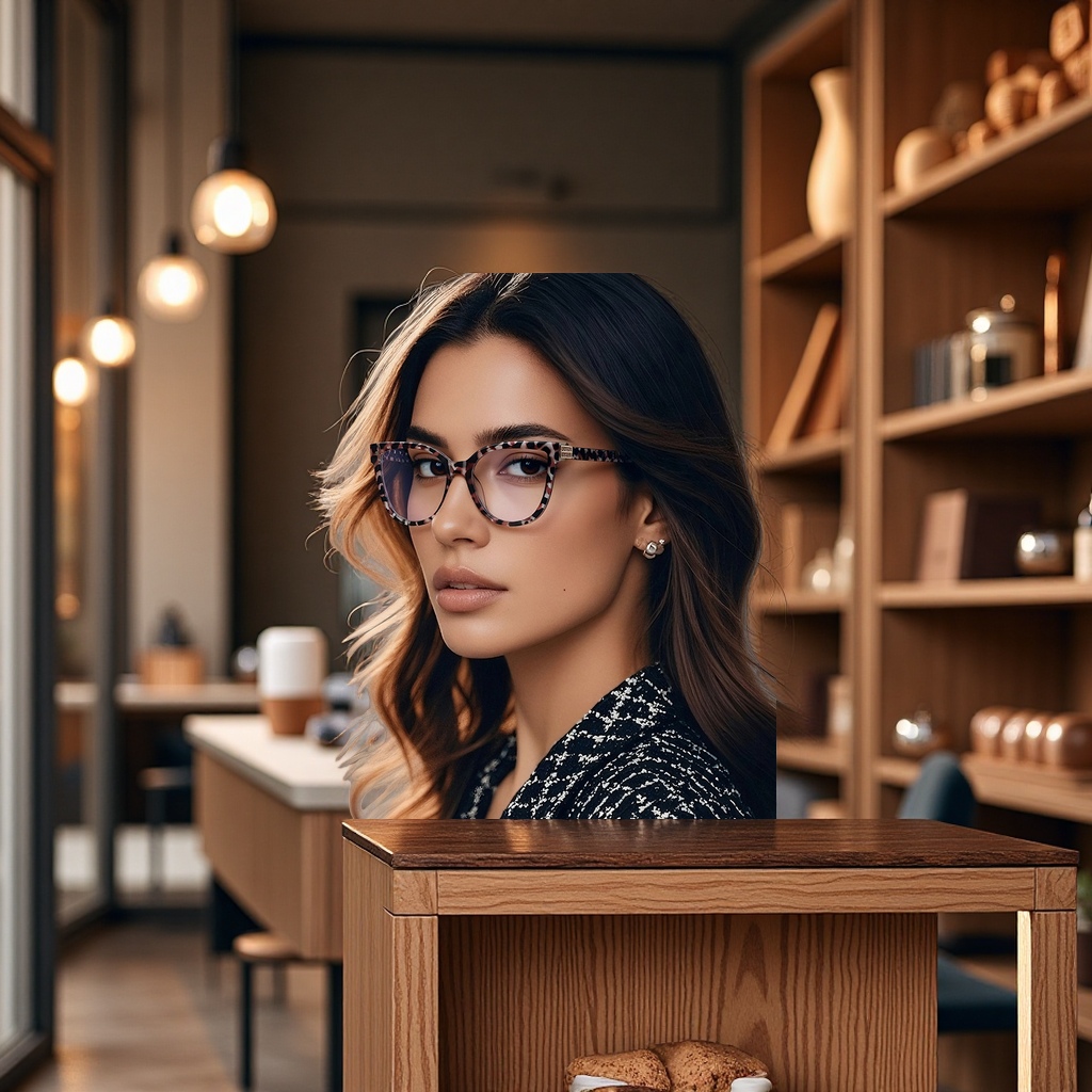 Large-frame anti-blue light 2282 autumn and winter leopard print fashionable glasses frame, European and American fashionable and exquisite flat light glasses