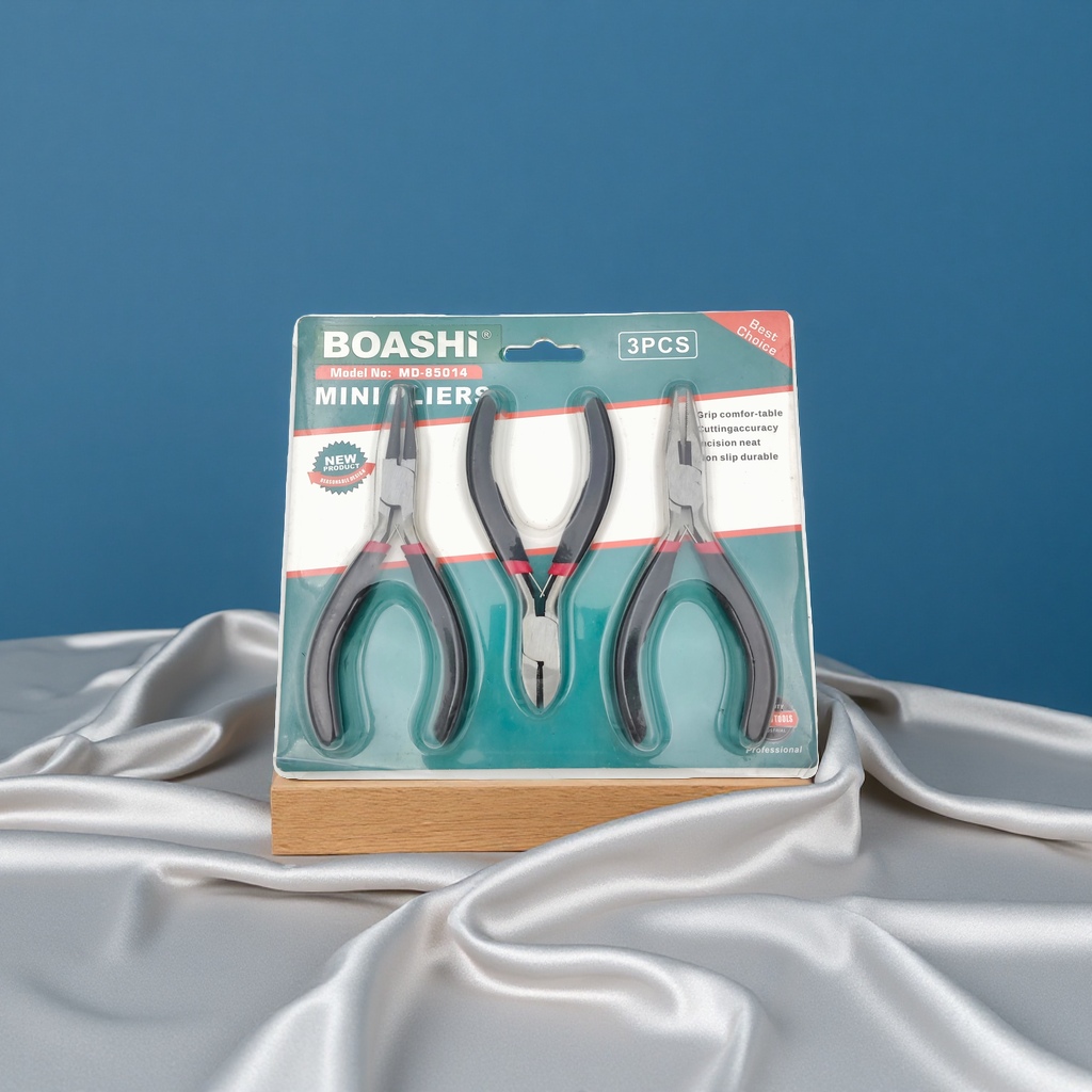 BOASHI Mini Pliers 3-piece set is a portable, compact and precise picking tool Application Scenario