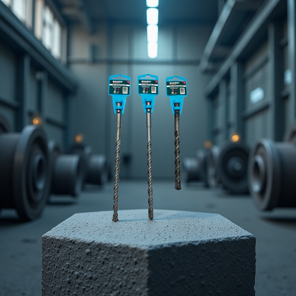 SDS drill bit, high-strength TCT drill bit, electric hammer drill bit, spiral drill bit details Picture