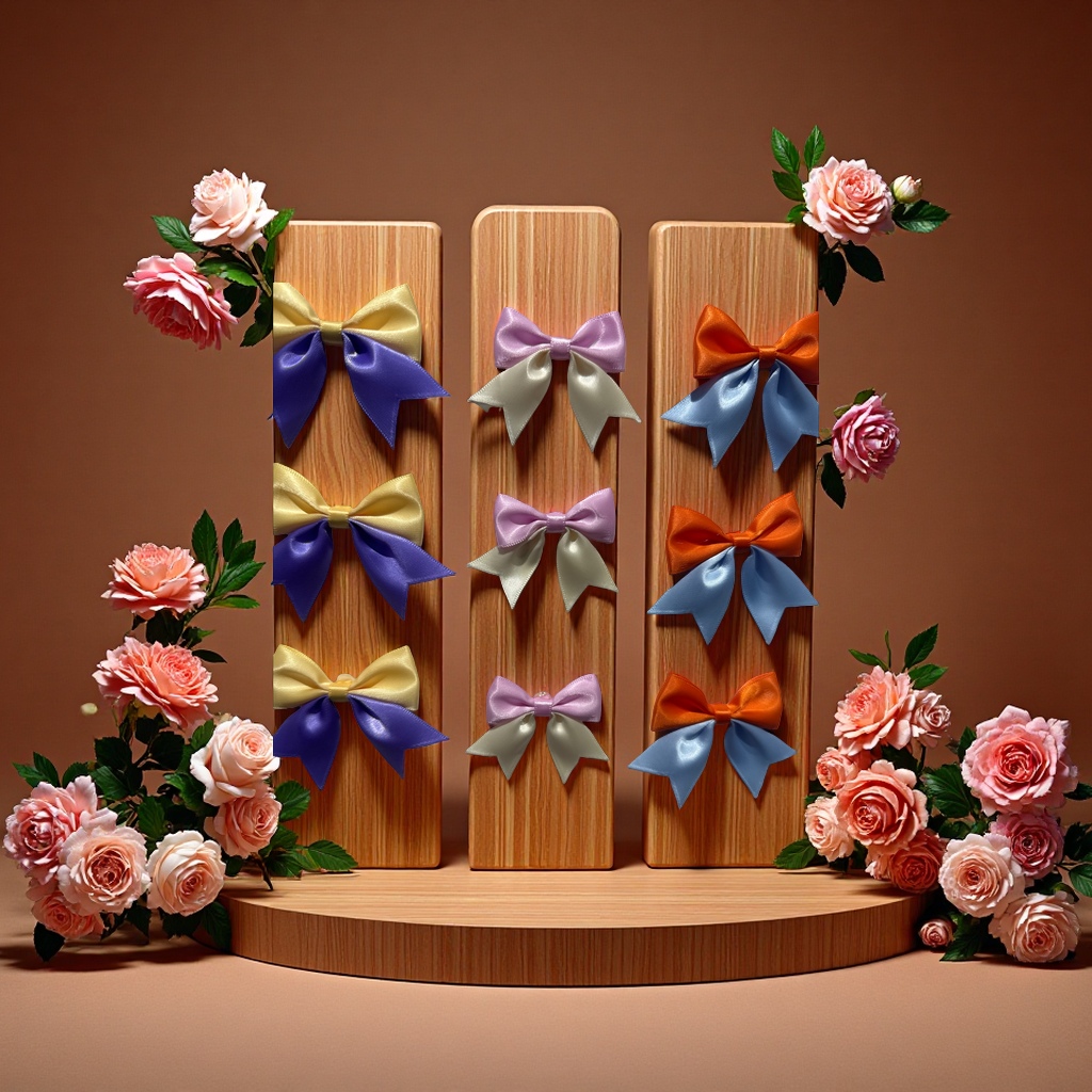 Bow hair accessory, cute hair rope, fashionable hair band, sweet and fresh gift for girls