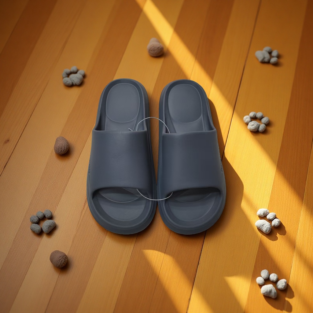 Summer home women's breathable, comfortable and anti-slip soft-soled slippers 1602A grey