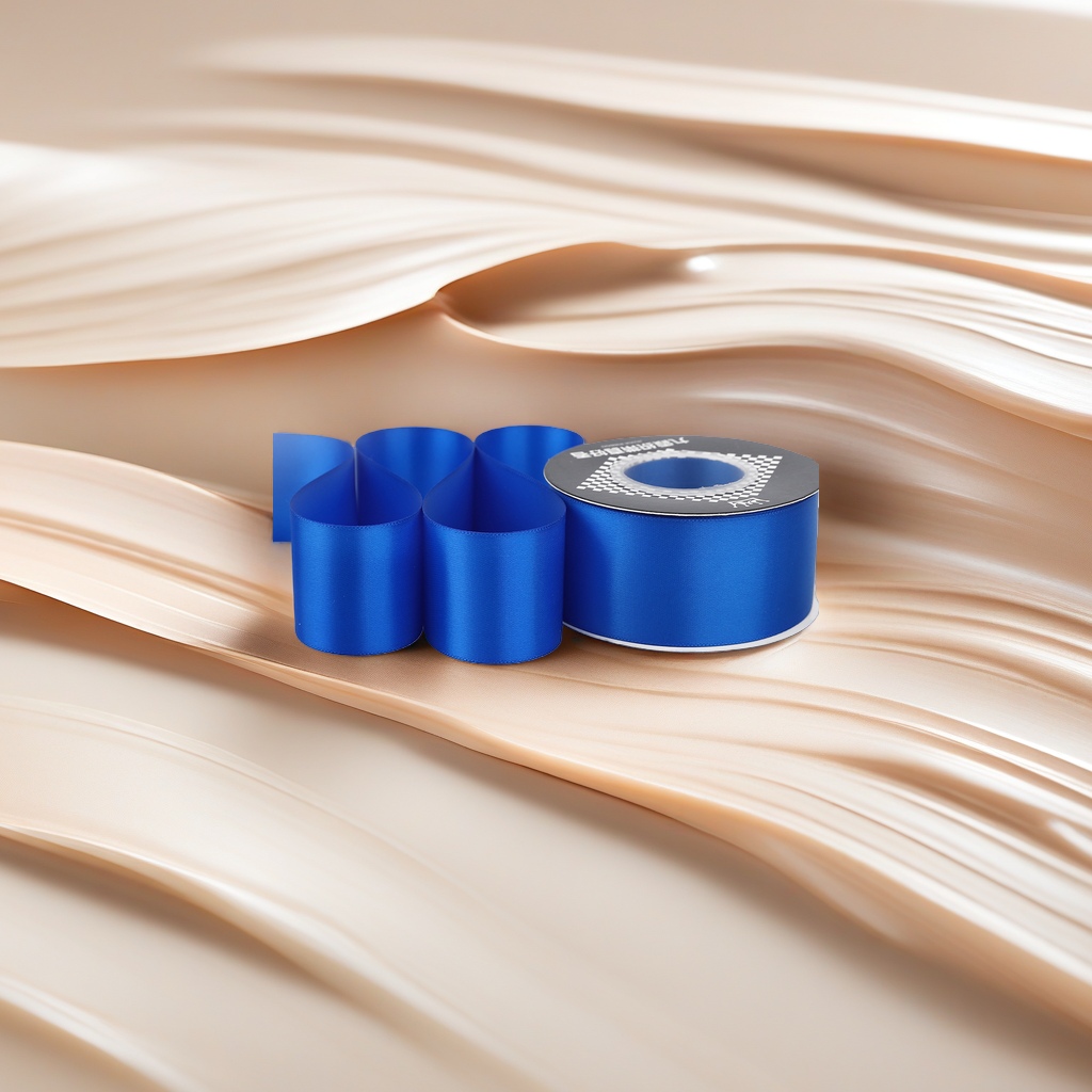5cm double-sided encrypted solid color silk ribbon colored polyester satin ribbon cake bouquet gift packaging Handmade diy factory wholesale Specification image