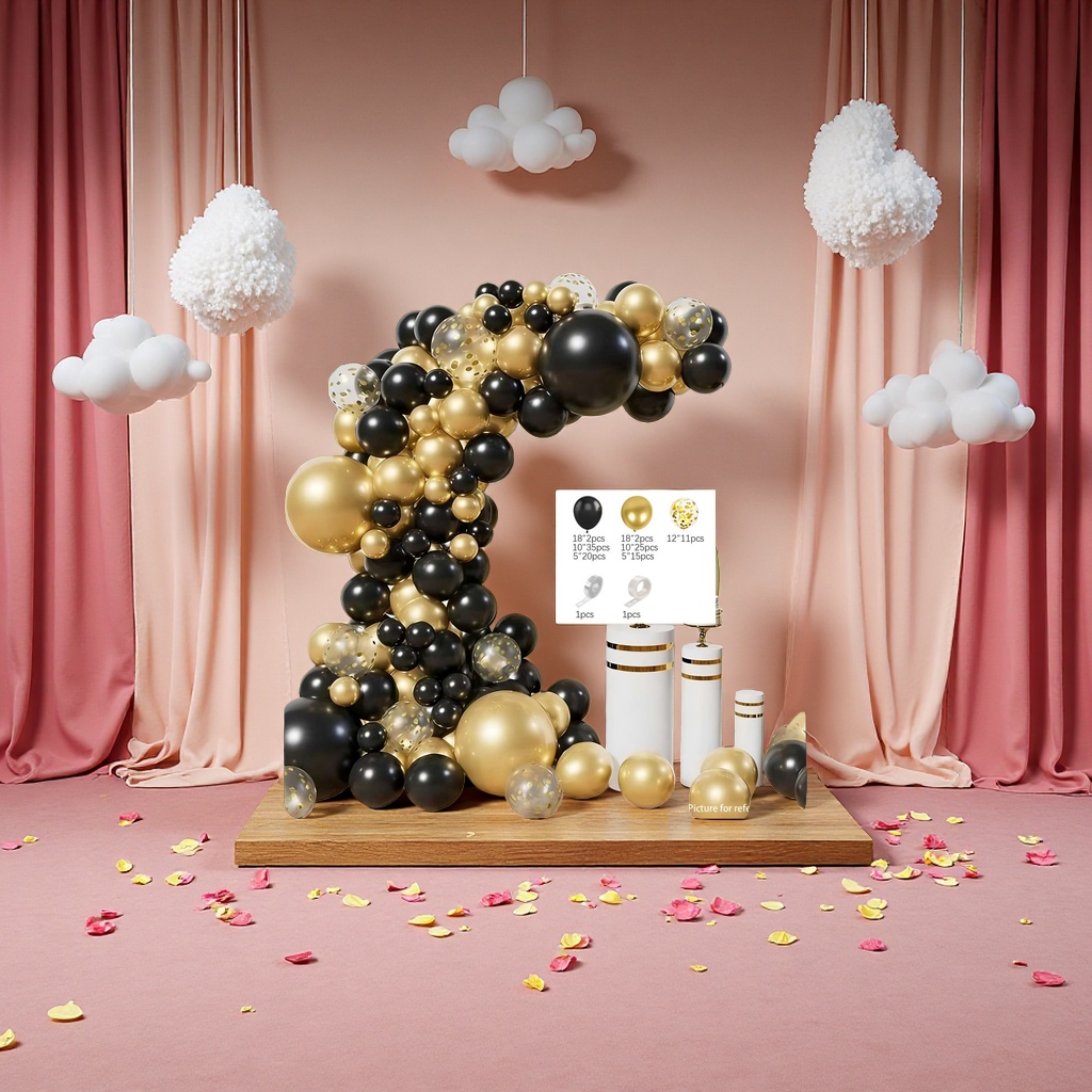 100 aluminum film birthday balloon toys for party decoration items Specification image