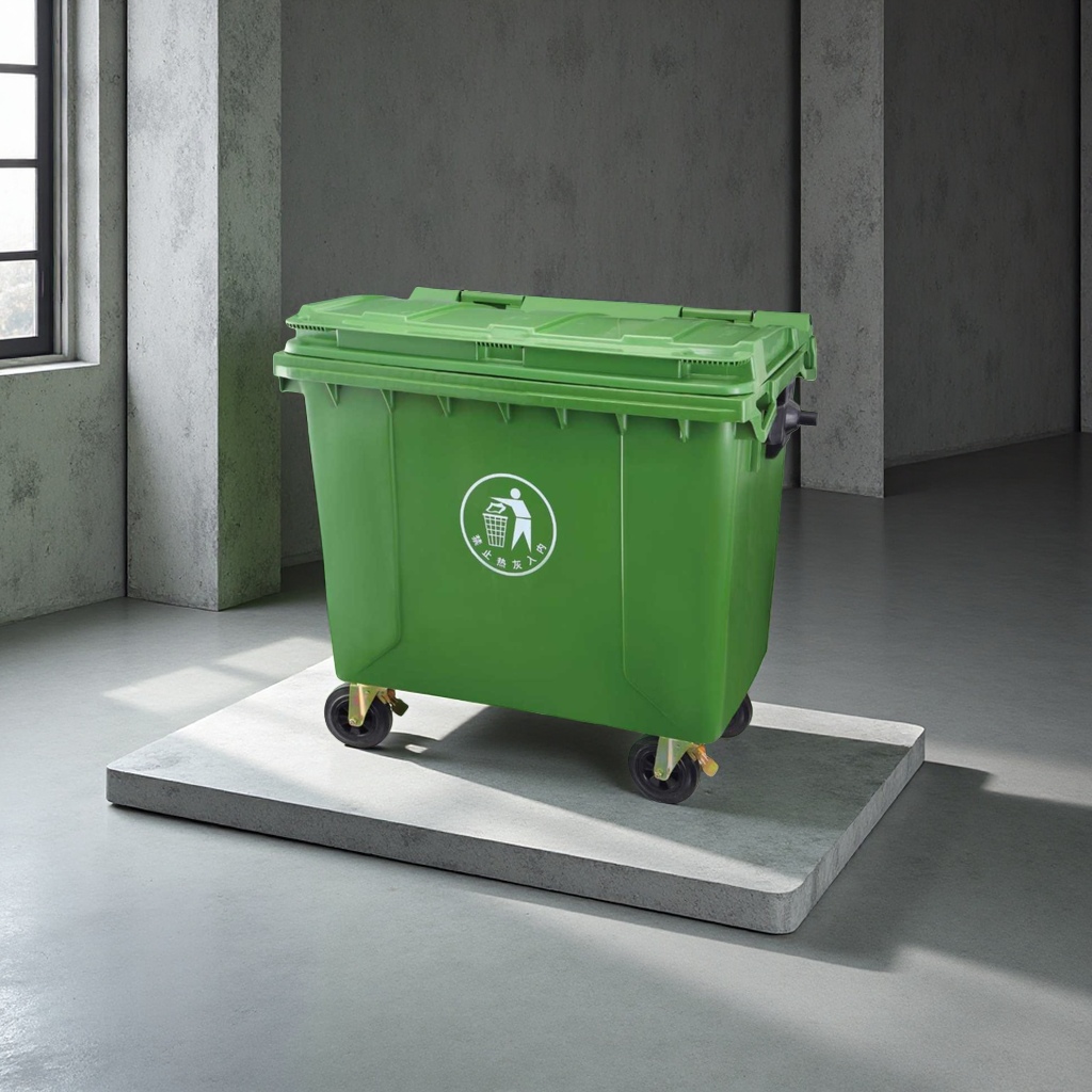 1100L大垃圾箱660L家用垃圾桶带盖分类收纳桶