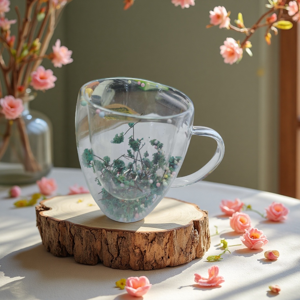 永生花百合干花工艺配件仿真花木花套装居家装饰花艺材料