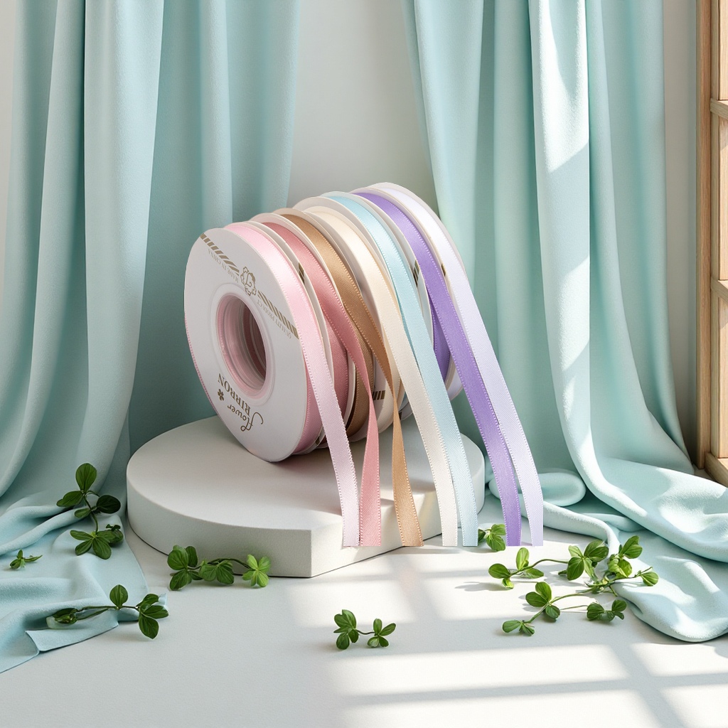 0.3mm elastic edge wrapping tape DIY decorative webbing material wrapping ribbon Application Scenario