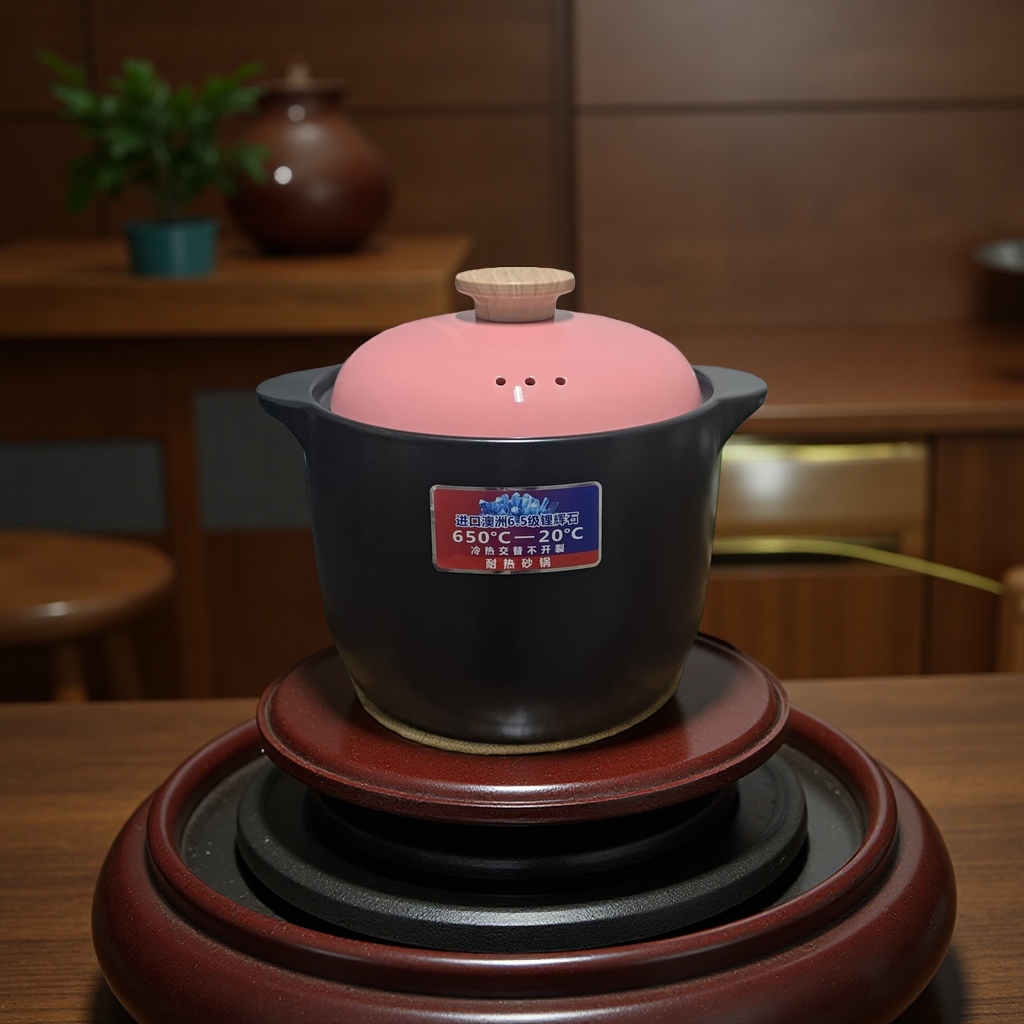 紫砂锅细节图