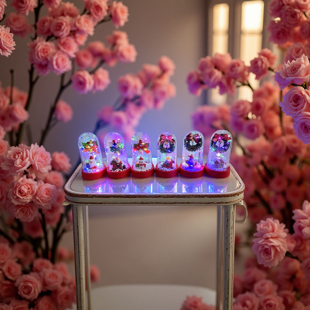 أضواء على منضدة عيد الميلاد الإبداعية Specification image