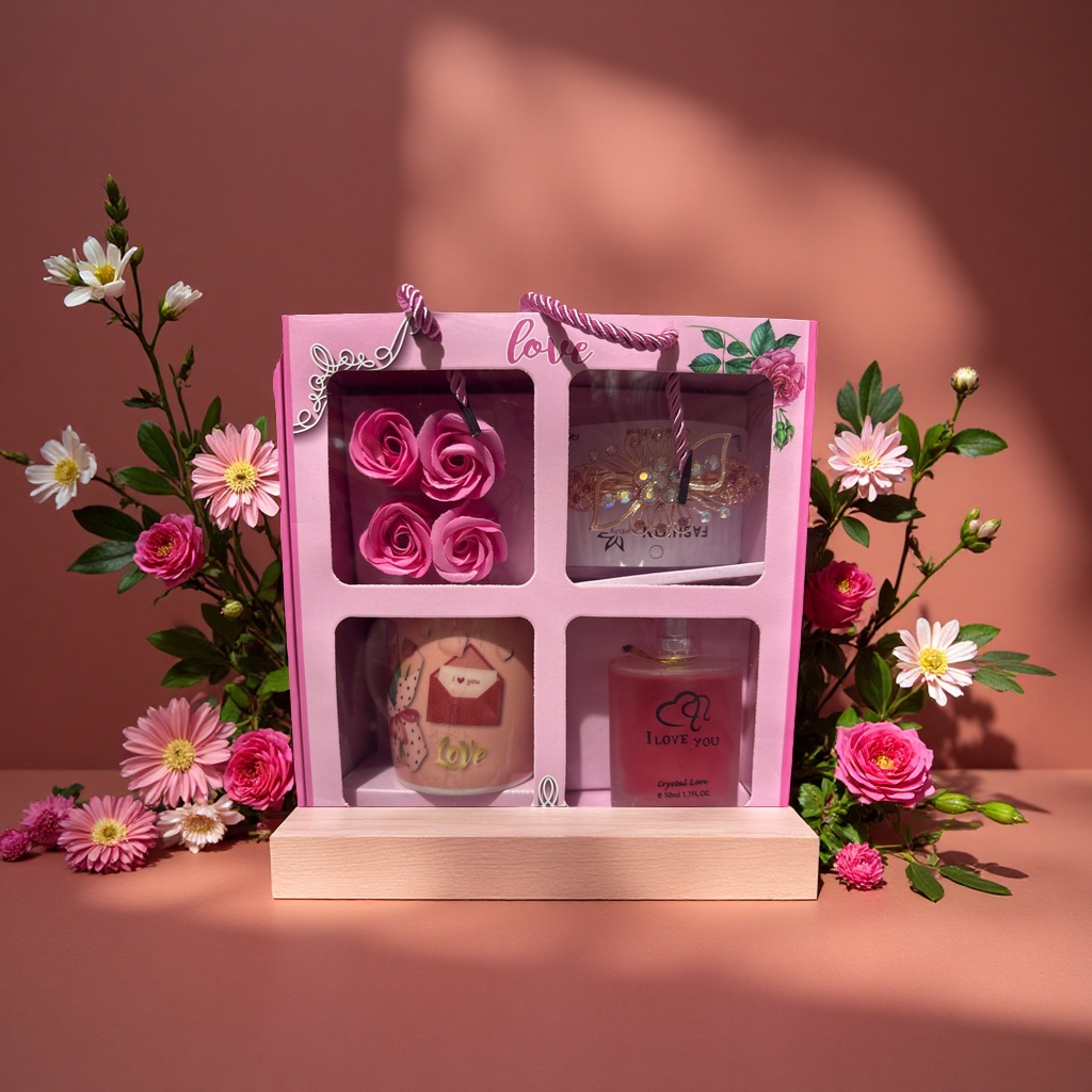 Estee Lauder Star Gift Box Set of perfume, headwear and cups as a gift for your girlfriend Application Scenario