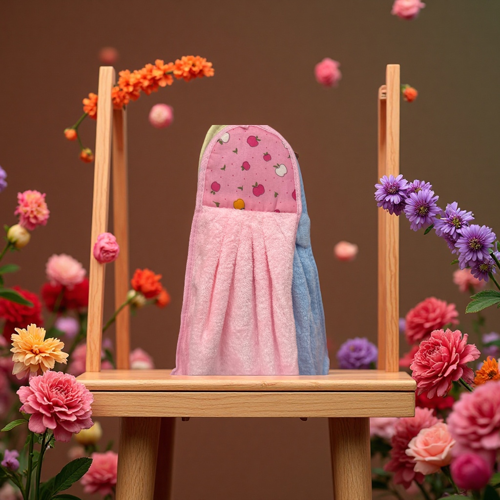 Pure cotton soft thick towel for hand towels, household kitchen and bathroom tissues Specification image